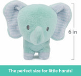 Safari Friends Elephant With Chime, 7 In