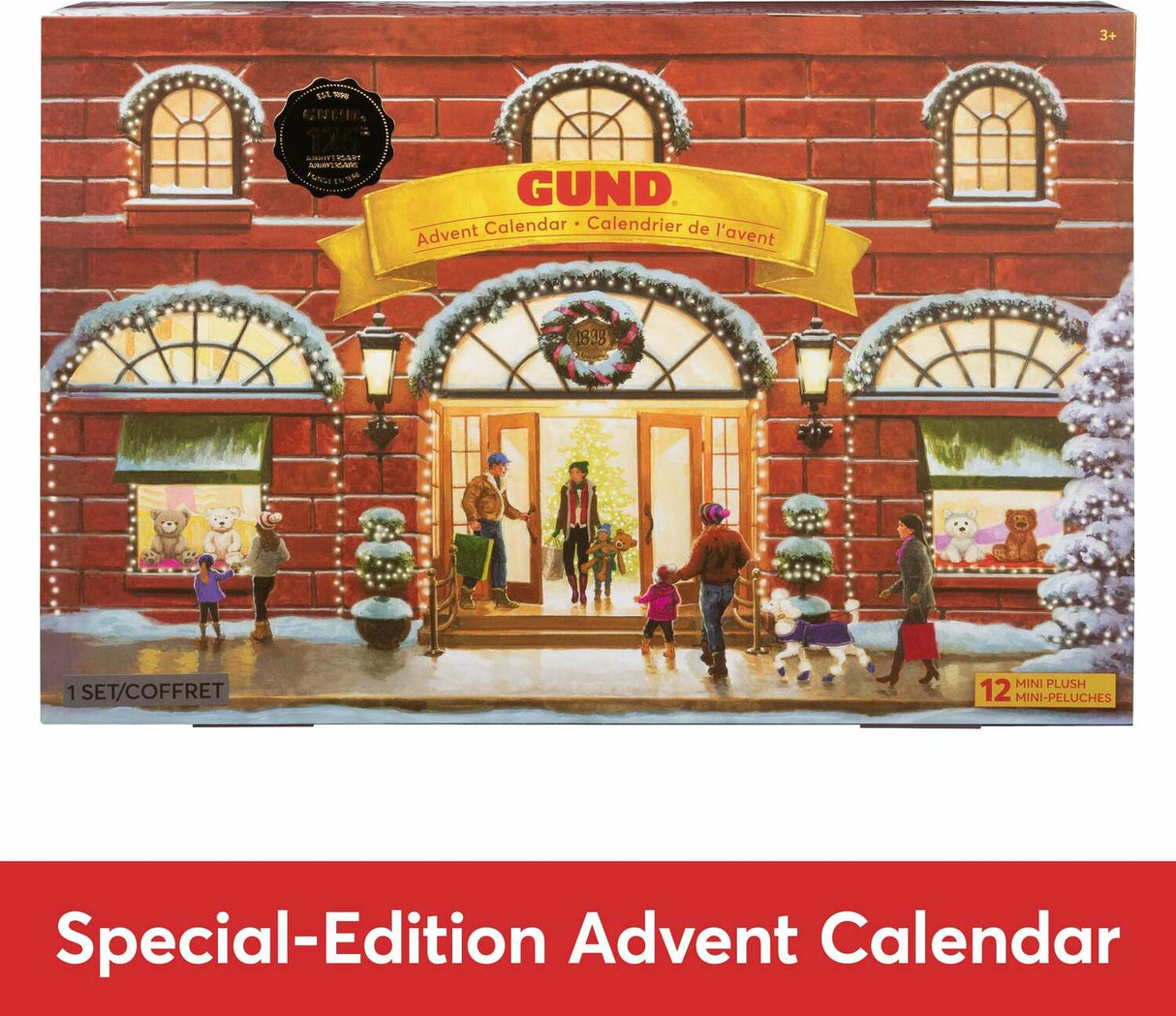 Gund 12-Day Holiday Advent Calendar