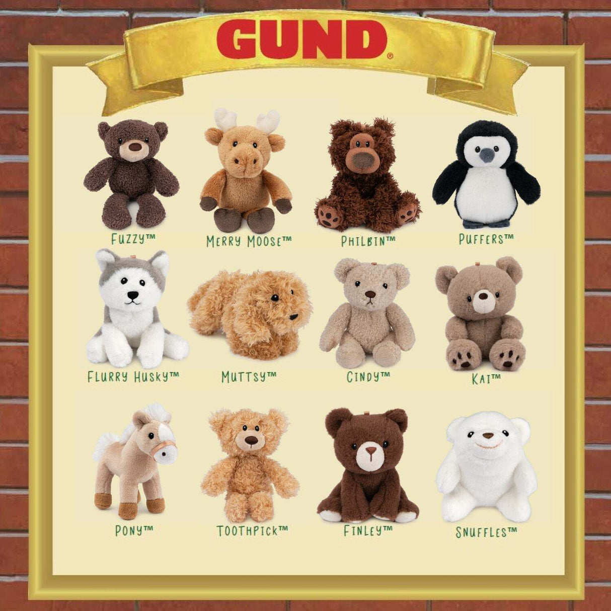 Gund 12-Day Holiday Advent Calendar