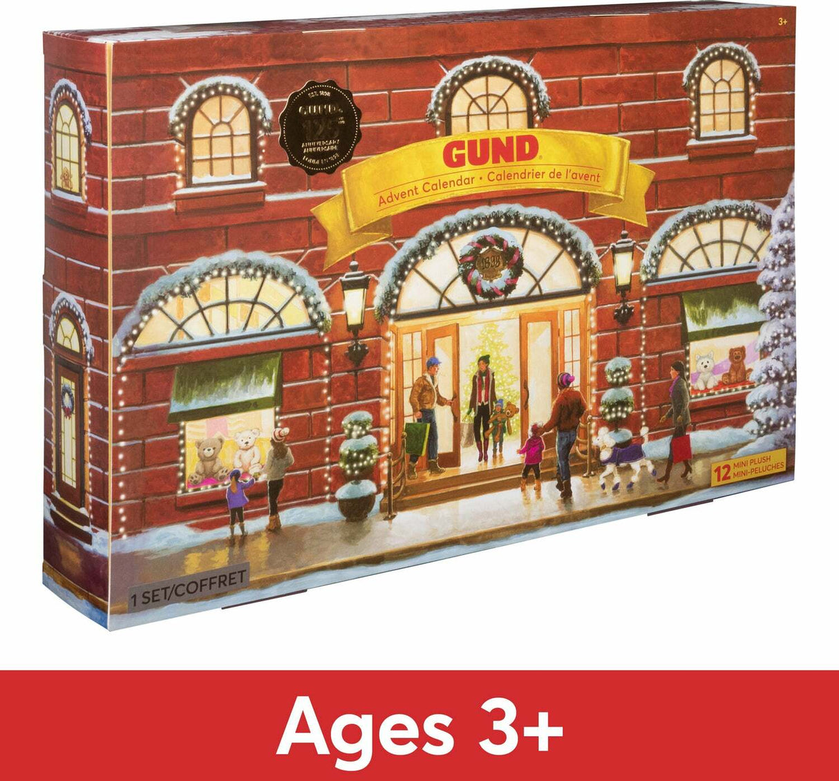 Gund 12-Day Holiday Advent Calendar