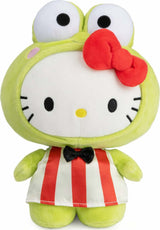 Hello Kitty Keroppi  Plush, 9.5 In