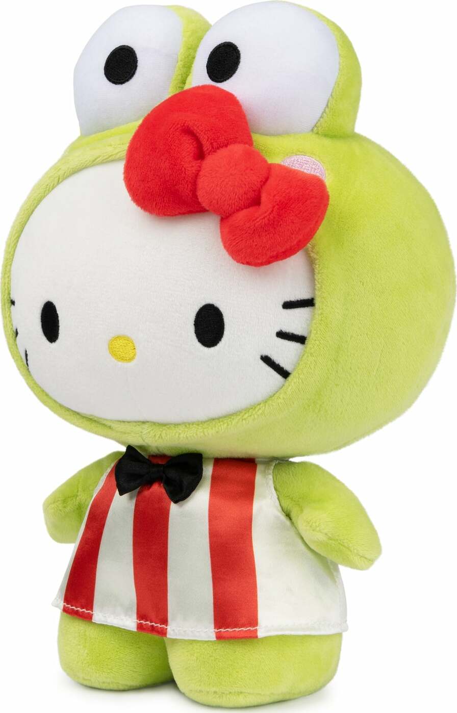 Hello Kitty Keroppi  Plush, 9.5 In