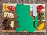 Dinosaur Cutting Board & Knife Set