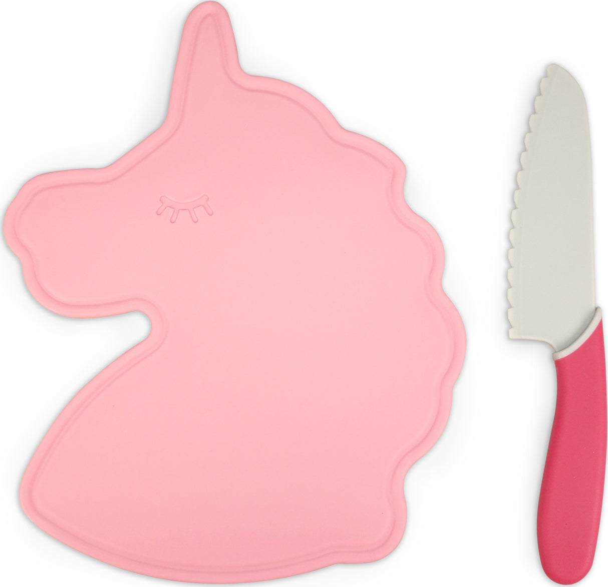 Rainbows & Unicorns Cutting Board & Knife Set