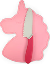 Rainbows & Unicorns Cutting Board & Knife Set