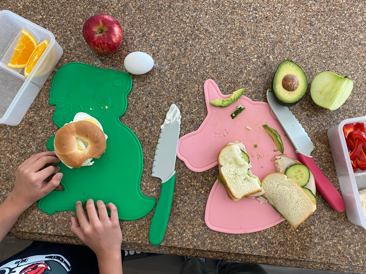 Rainbows & Unicorns Cutting Board & Knife Set