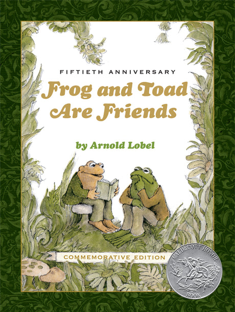 Frog and Toad Are Friends 50th Anniversary Commemorative Edition: A Caldecott Honor Award Winner from the Classic Animal Friendship and Adventure Series, Great for Growing Reading Skills and Early Literacy Development for Kids [ages 4-8]