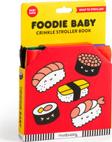 Foodie Baby Crinkle Fabric Stroller Book