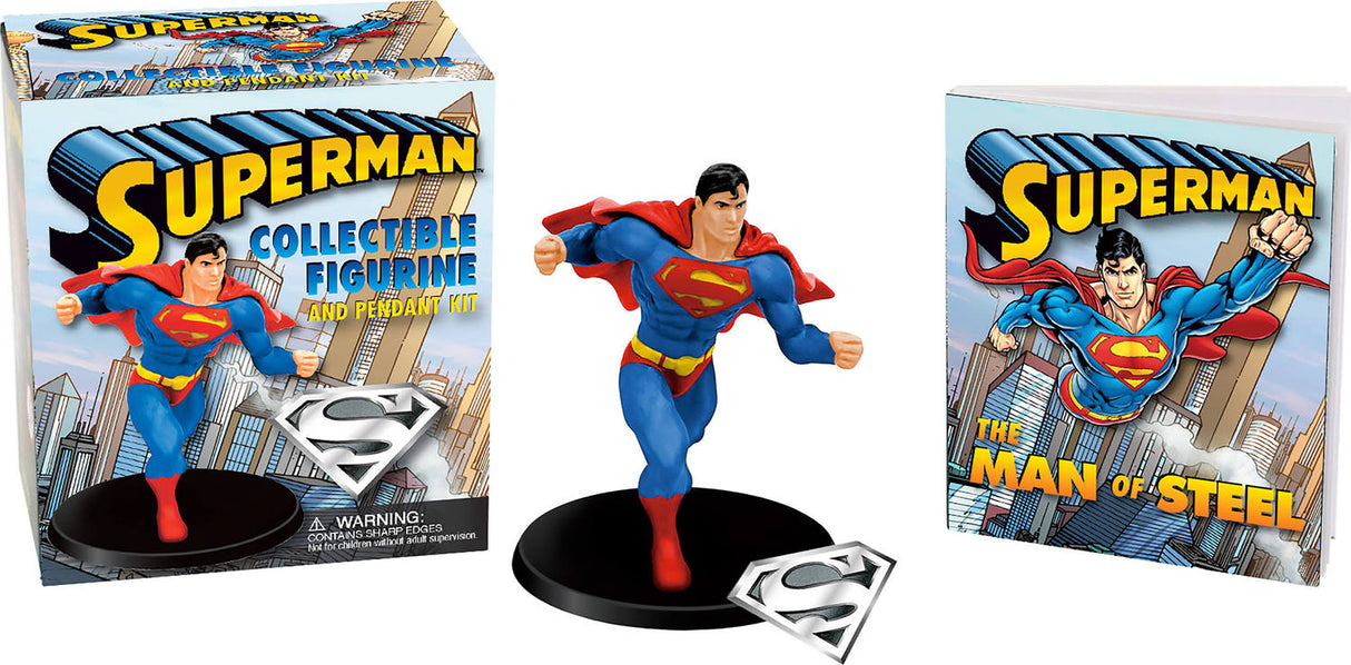 Superman: Collectible Figurine and Pendant Kit