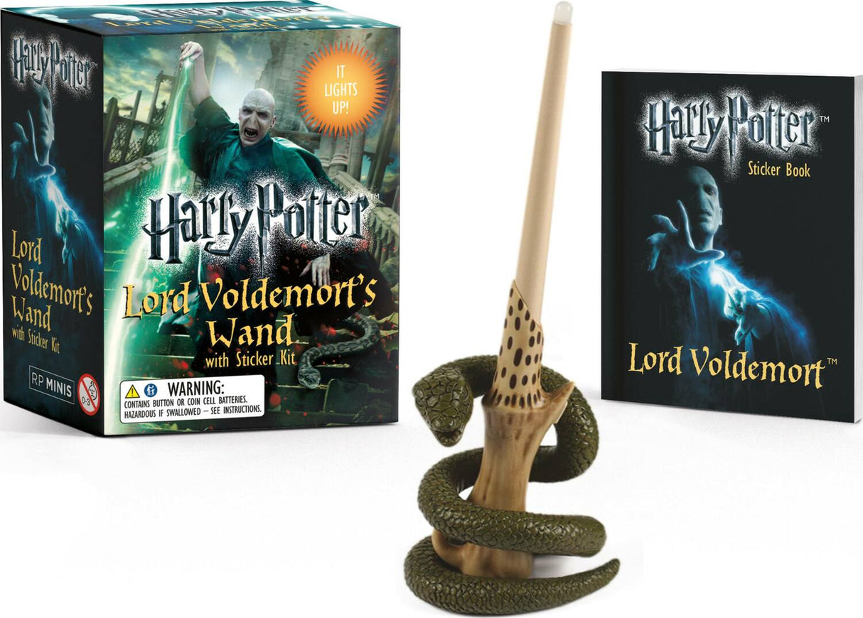 Harry Potter Voldemort's Wand with Sticker Kit: Lights Up!