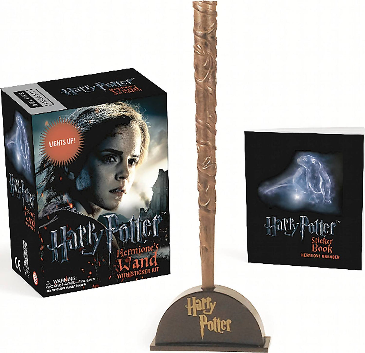 Harry Potter Hermione's Wand with Sticker Kit: Lights Up!