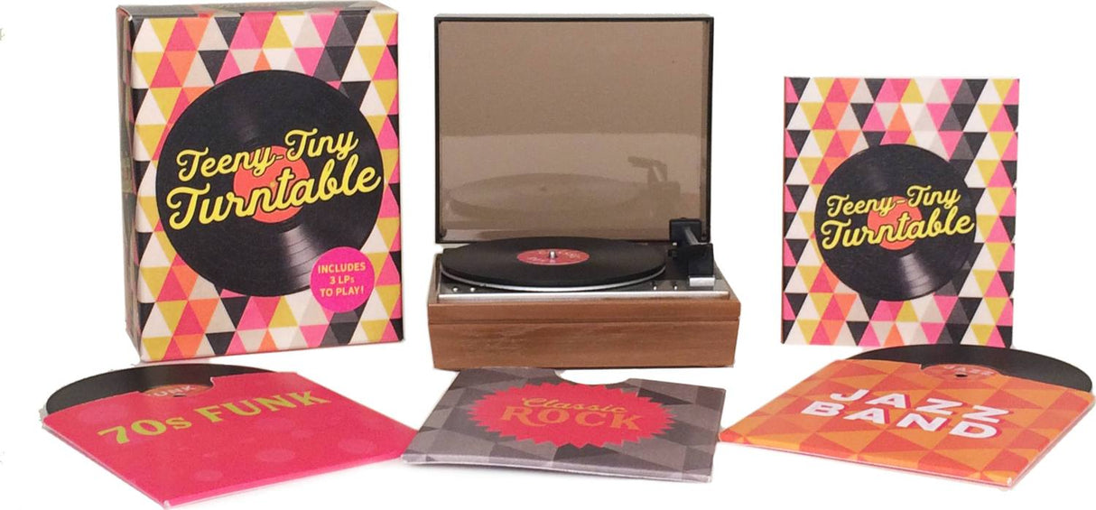 Teeny-Tiny Turntable: Includes 3 Mini-LPs to Play!