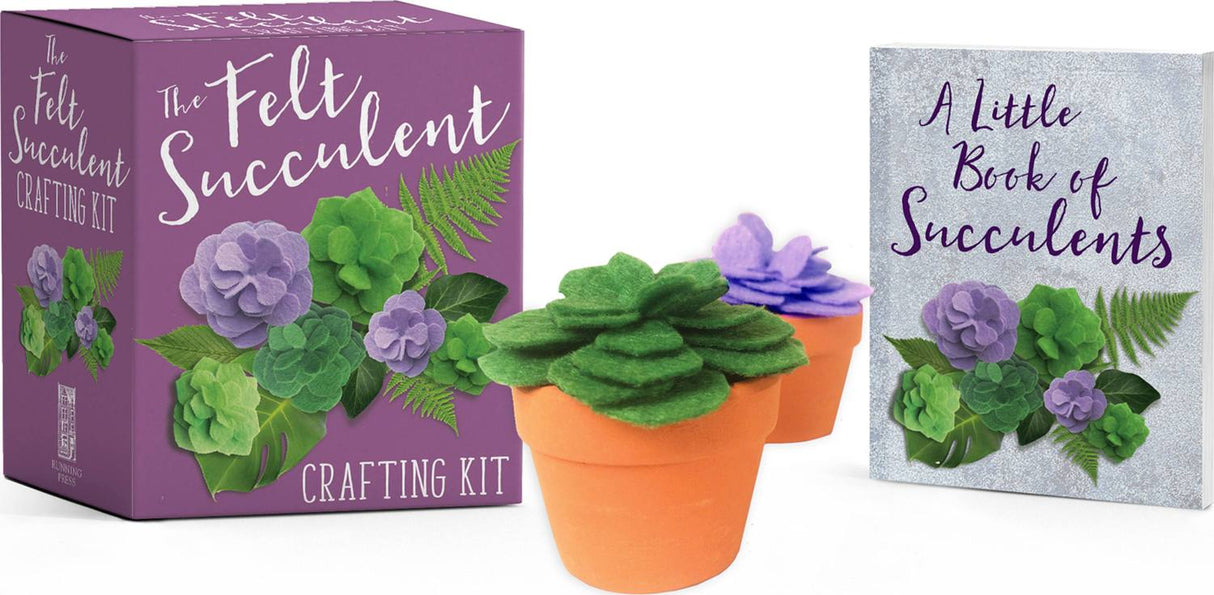 The Felt Succulent Crafting Kit