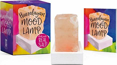 Himalayan Mood Lamp: Made with Real Salt!