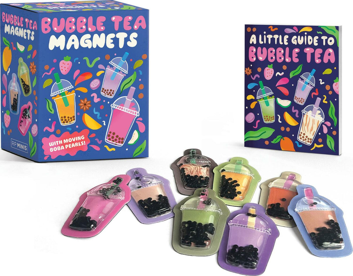 Bubble Tea Magnets: With Moving Boba Pearls!