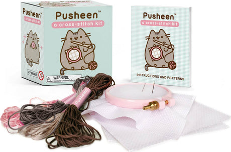 Pusheen: A Cross-Stitch Kit