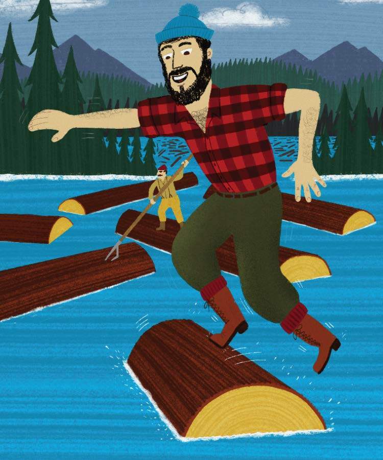 Finger Log Rolling: Lumberjack Approved!