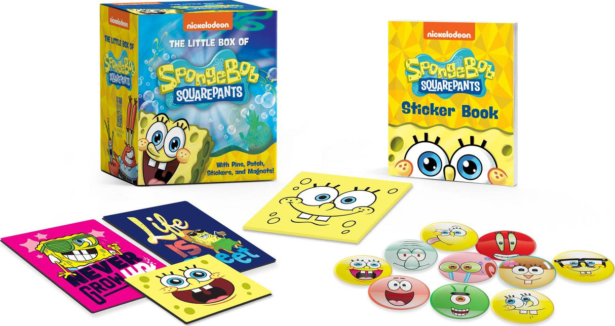 The Little Box of SpongeBob SquarePants: With Pins, Patch, Stickers, and Magnets!