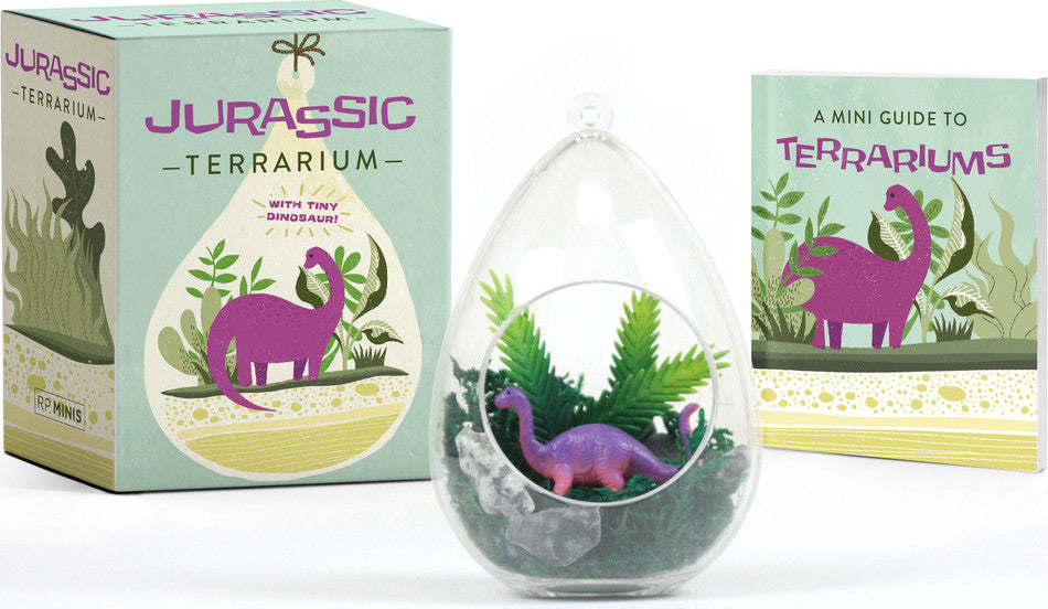 Jurassic Terrarium: With tiny dinosaur!