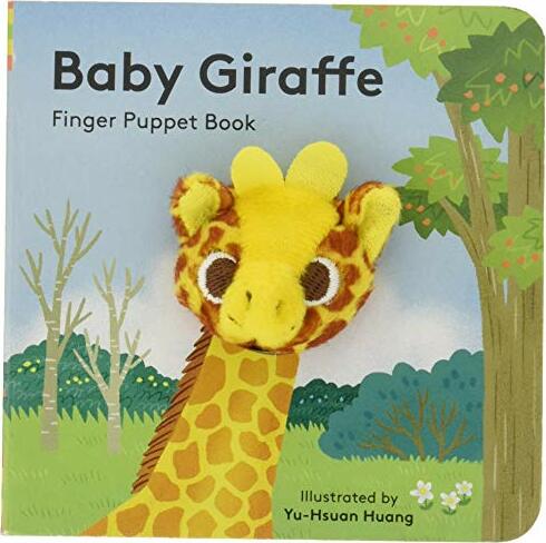 Baby Giraffe: Finger Puppet Book