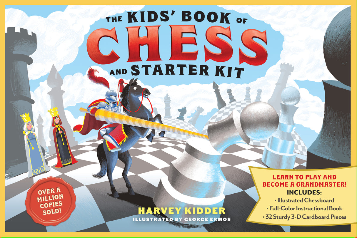 The Kids’ Book of Chess and Starter Kit: Learn to Play and Become a Grandmaster! Includes Illustrated Chessboard, Full-Color In