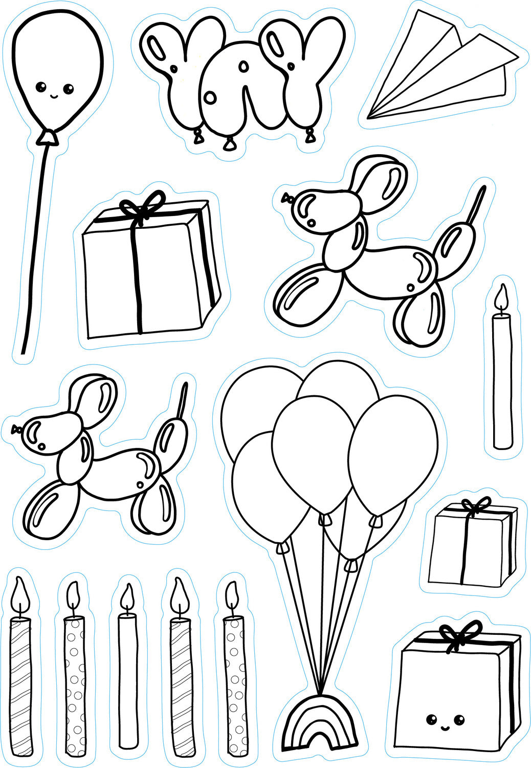 Color Your Own Stickers: 500 Stickers to Design, Color, and Customize