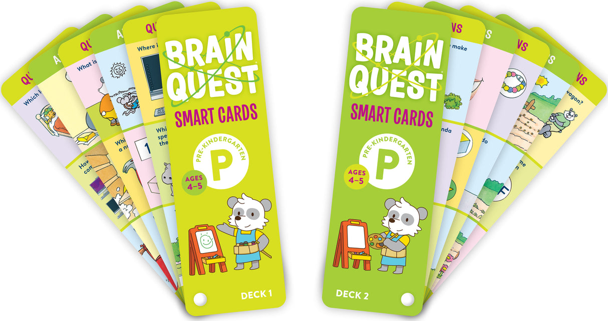 Brain Quest Pre-Kindergarten Smart Cards Revised 5th Edition