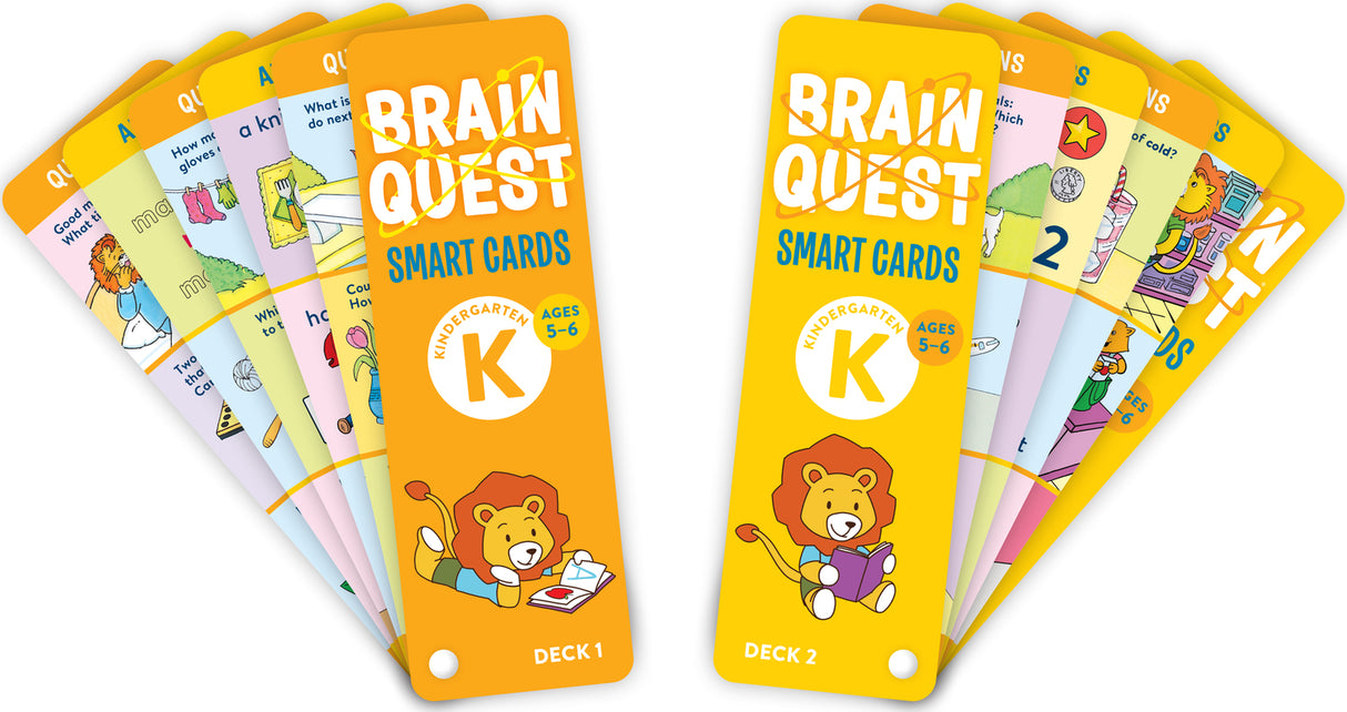 Brain Quest Kindergarten Smart Cards Revised 5th Edition