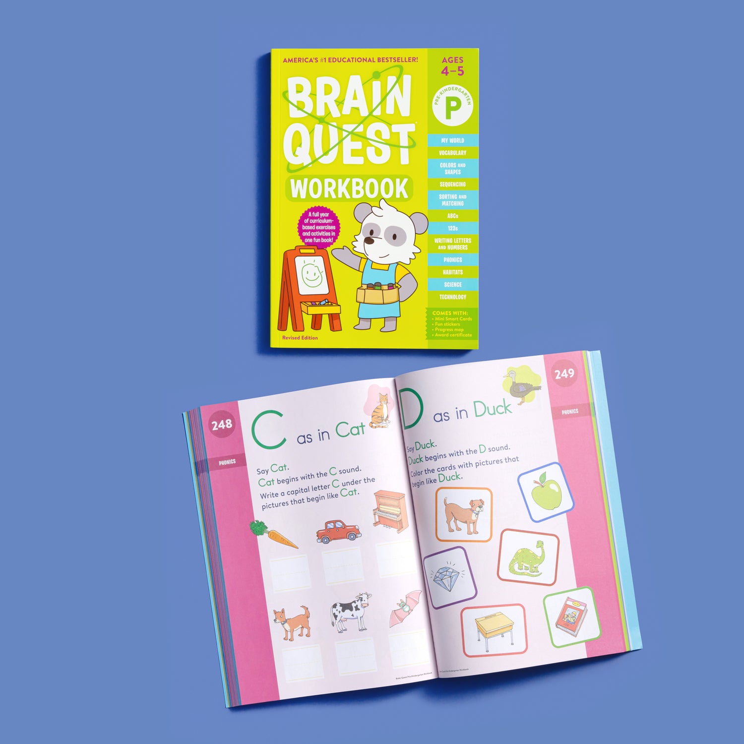 Brain Quest Workbook: Pre-K Revised Edition – Dancing Bear Toys