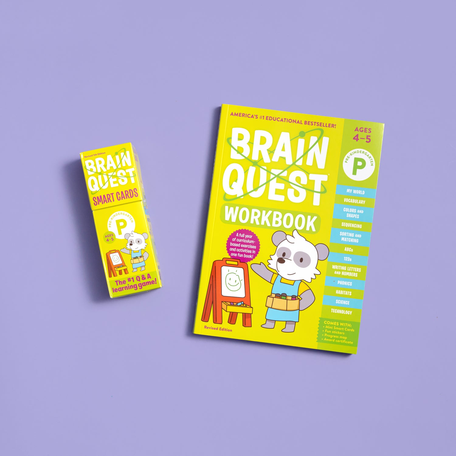 Brain Quest Workbook: Pre-K Revised Edition – Dancing Bear Toys