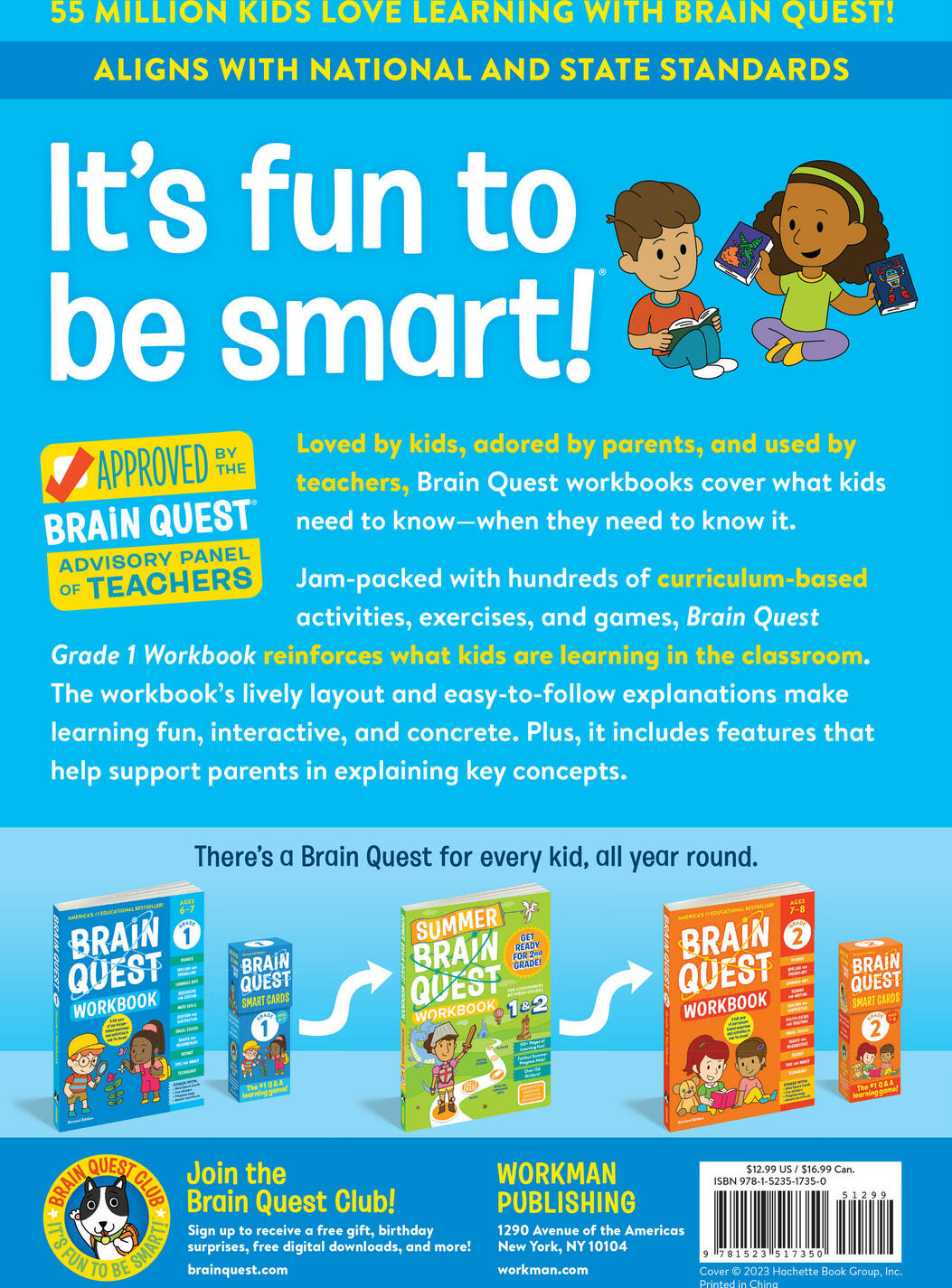 Brain Quest Workbook: 1st Grade Revised Edition