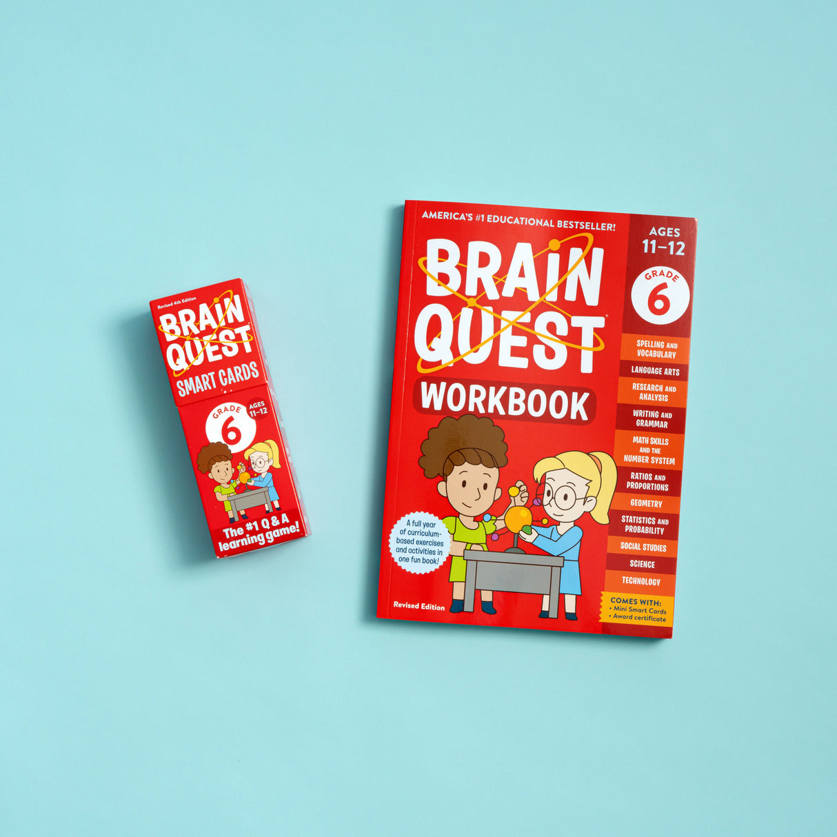 Brain Quest 6th Grade Smart Cards Revised 4th Edition