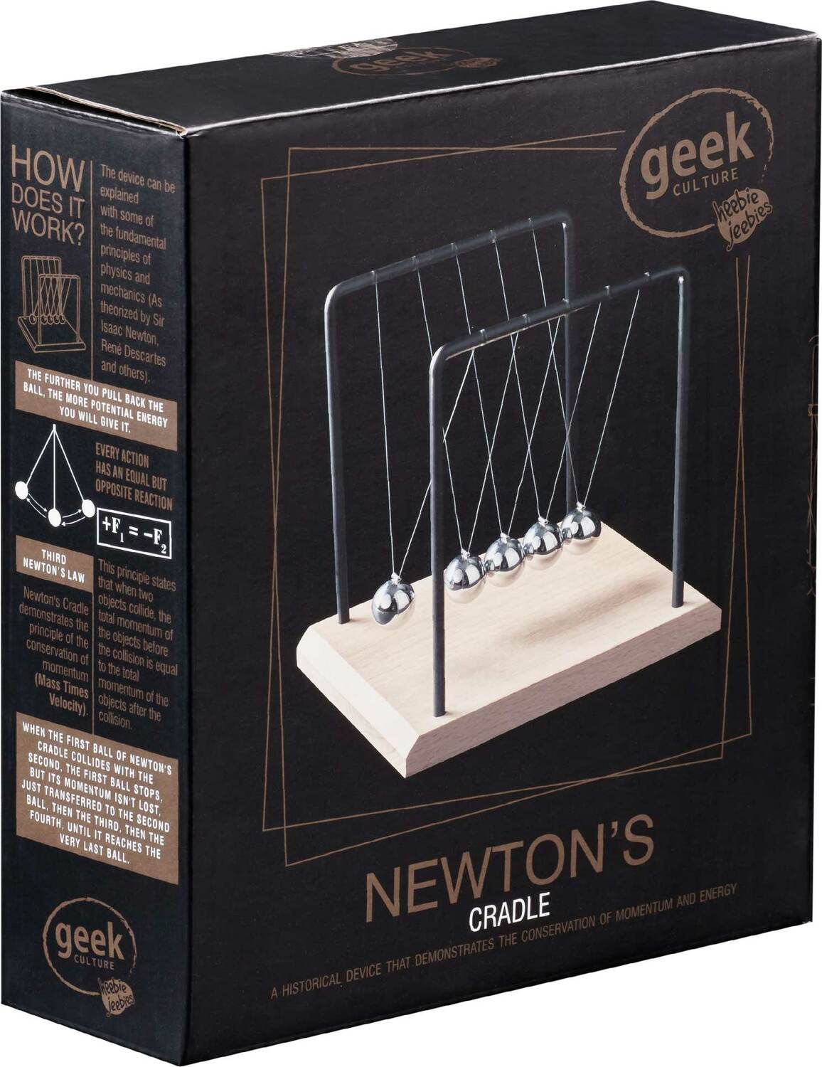 Newtons Cradle Beach Timber (14cm)