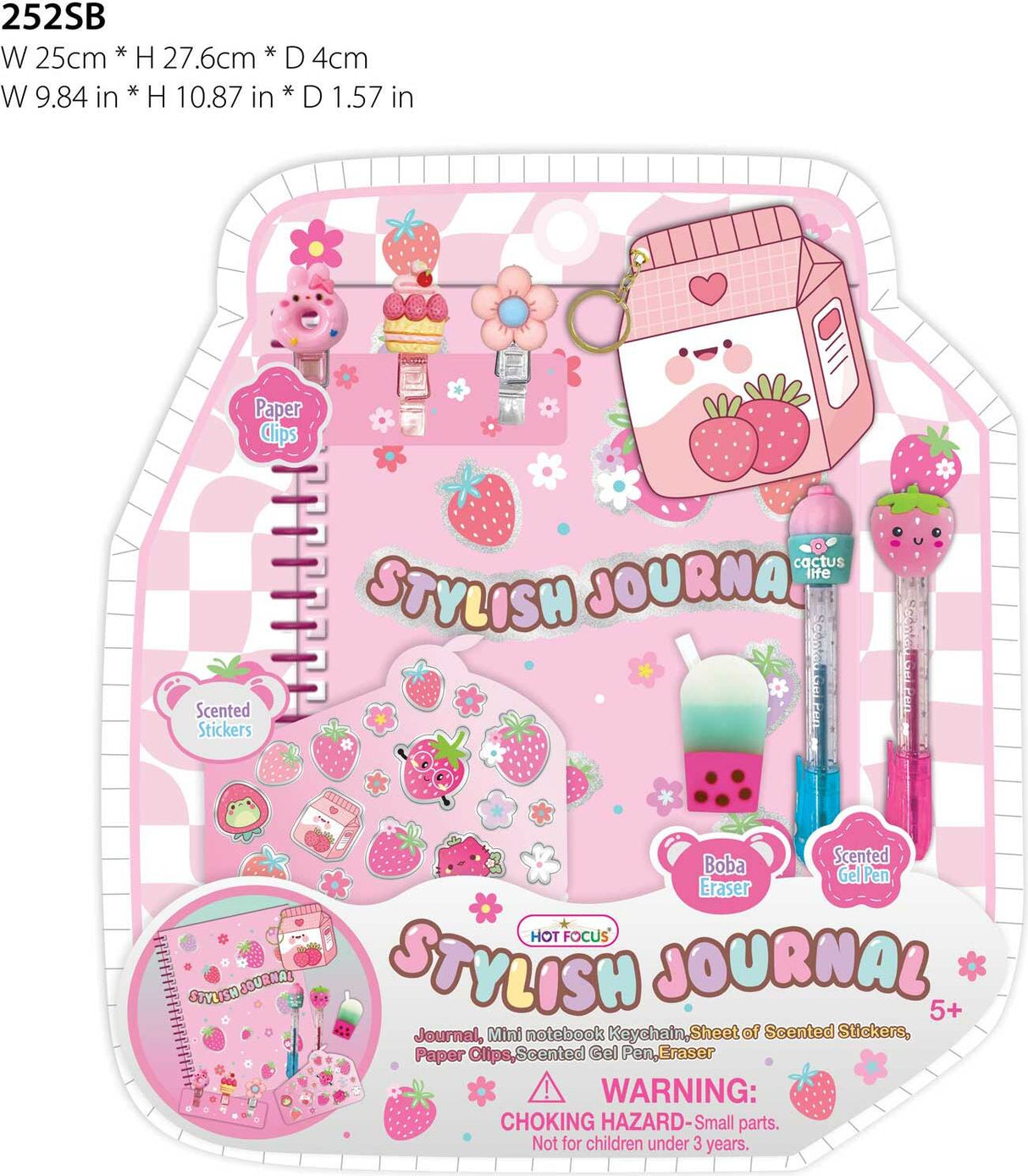 Stylish Journal, Strawberry