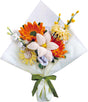 Orange Flower Bouquet Mix - Chenille Craft Kit