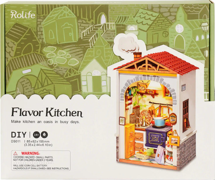 DIY Miniature House Kit - Flavor Kitchen