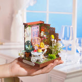 DIY Miniature House Kit: Fancy Tea Yard