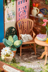 DIY Miniature House Kit: Fancy Tea Yard