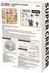 DIY Miniature House Kit | Blooming Tea Garden