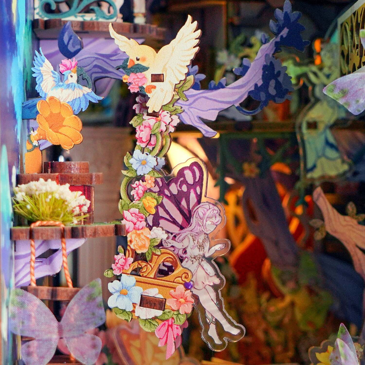 DIY Bookend Puzzle: A Midsummer Night's Dream