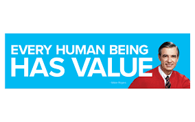 Human Value Bumper Sticker