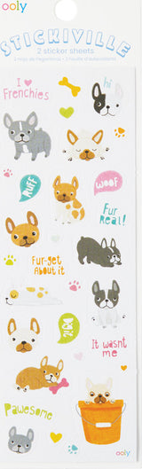 Stickiville Frenchies Stickers