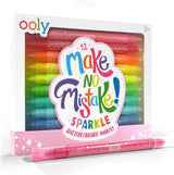 Make No Mistake! Sparkle Glittery Erasable Markers - Set of 12
