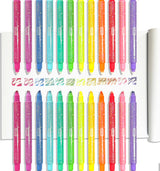 Make No Mistake! Sparkle Glittery Erasable Markers - Set of 12