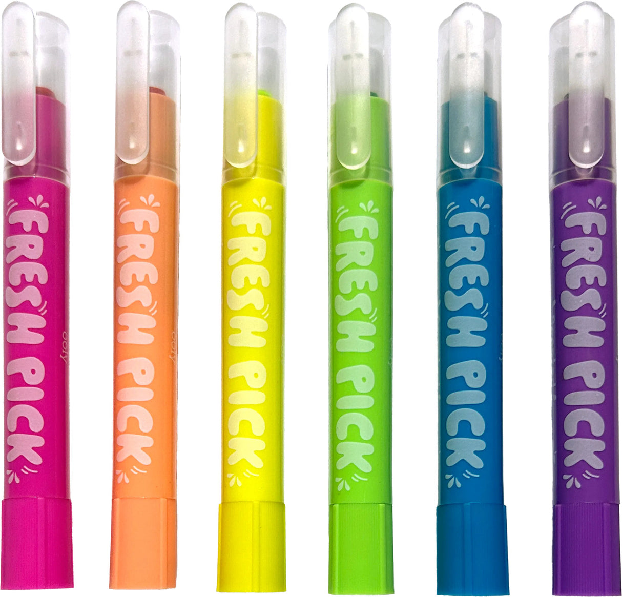 Fresh Pick Apple Scented Gel Crayons - Set of 6