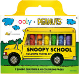 OOLY x Peanuts Snoopy School Coloring Travel Kit