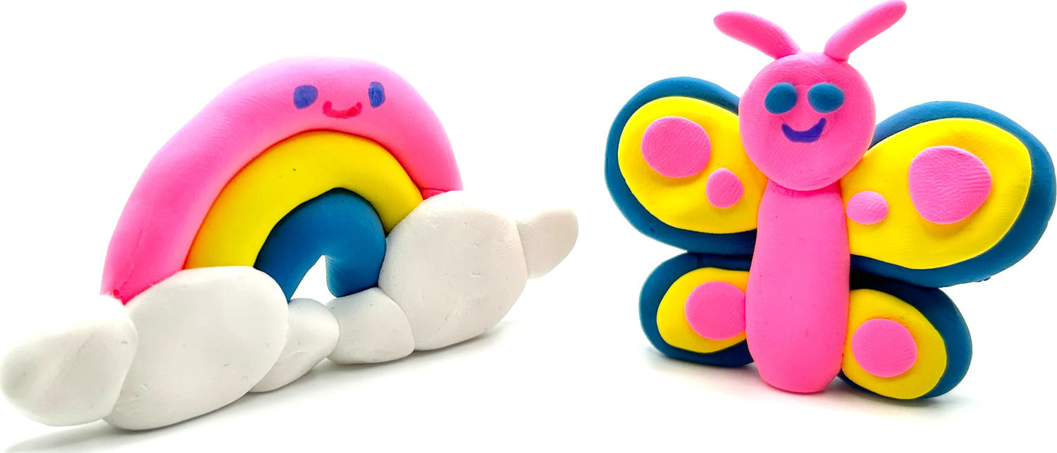Creatibles Mini Air Dry Clay Kit - Rainbow BFFs – Dancing Bear Toys