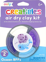 Creatibles Mini Air Dry Clay Kit - Ocean BFFs