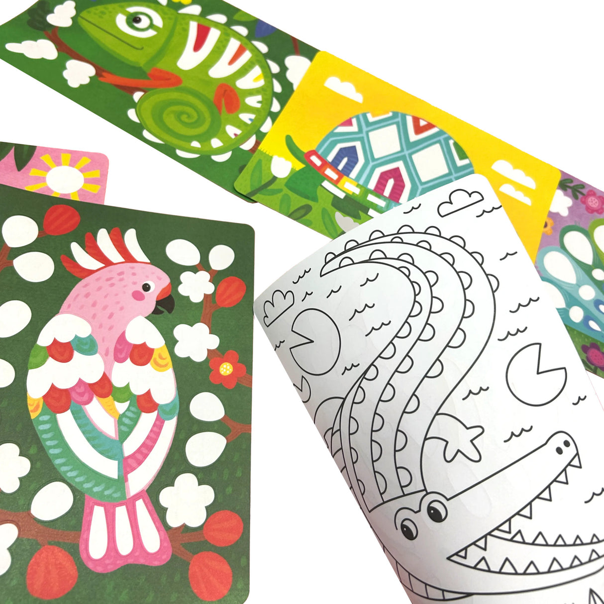 Foil-tastic Foil Art & Coloring Set - Awesome Animals