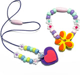 Creatibles Air Dry Clay Jewelry Kit - Blissful Blooms